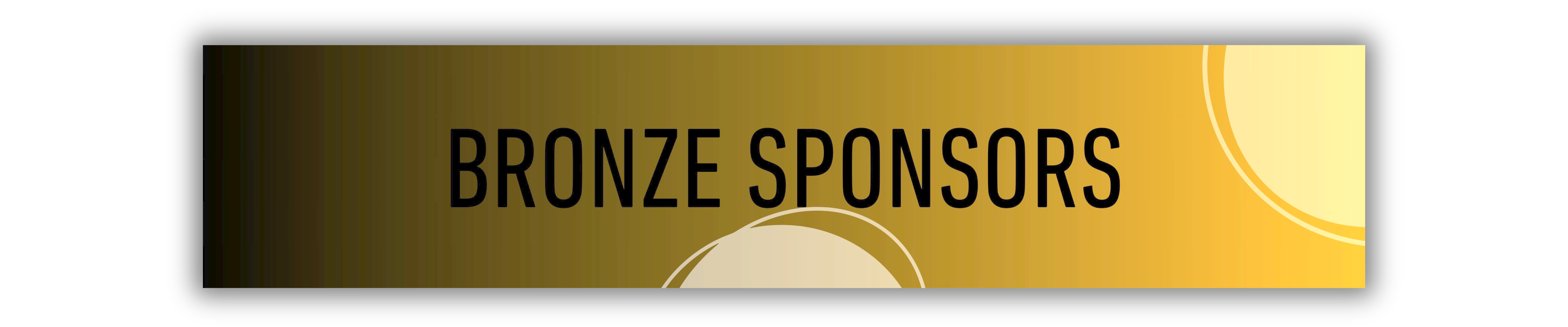 Bronze Sponsors