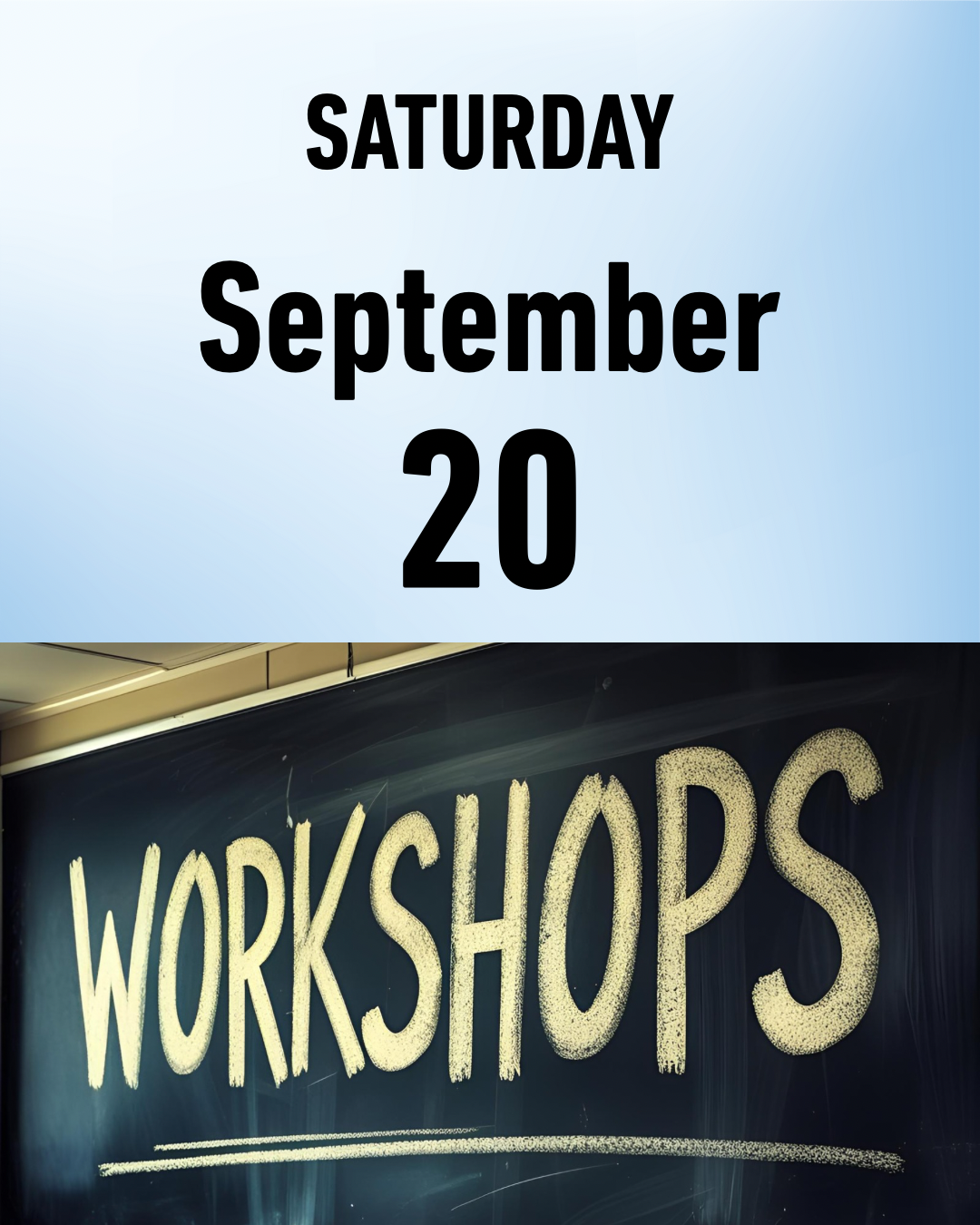 Saturday Schedule