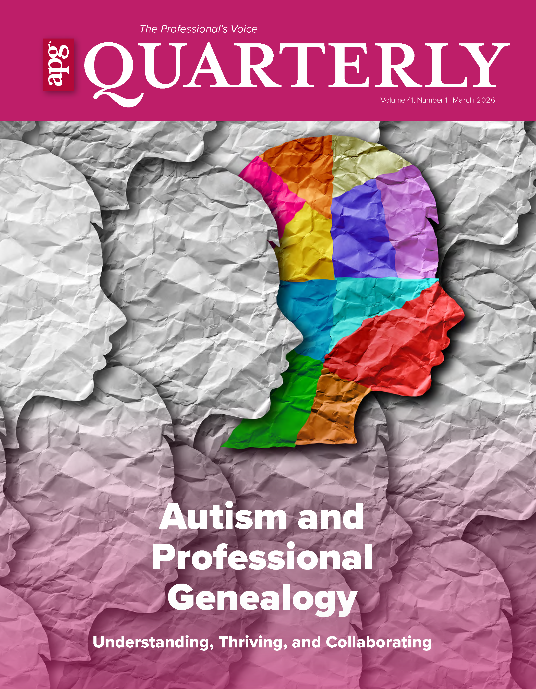 APG Quarterly Front Cover